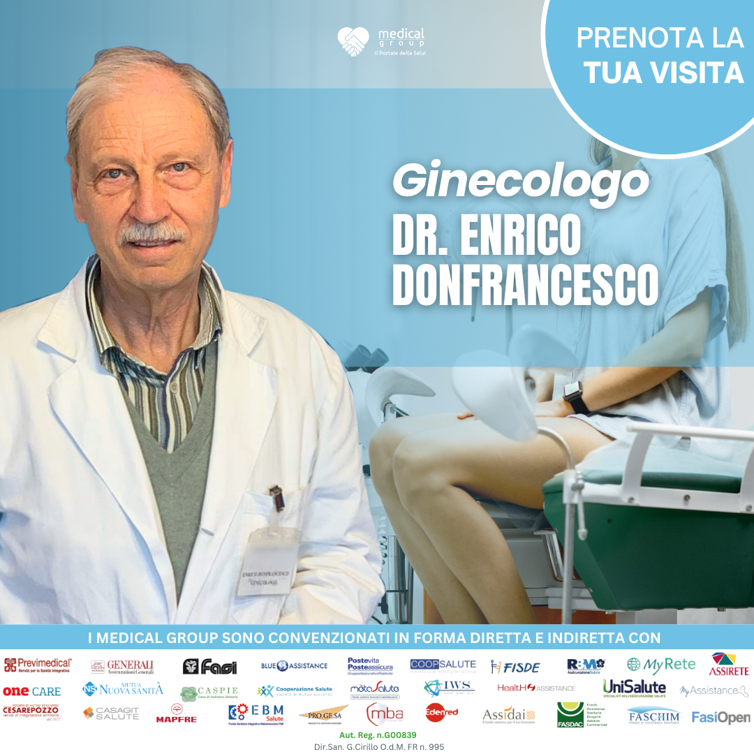 Visita Specialistica Ginecologica con il Dott. Enrico Donfrancesco