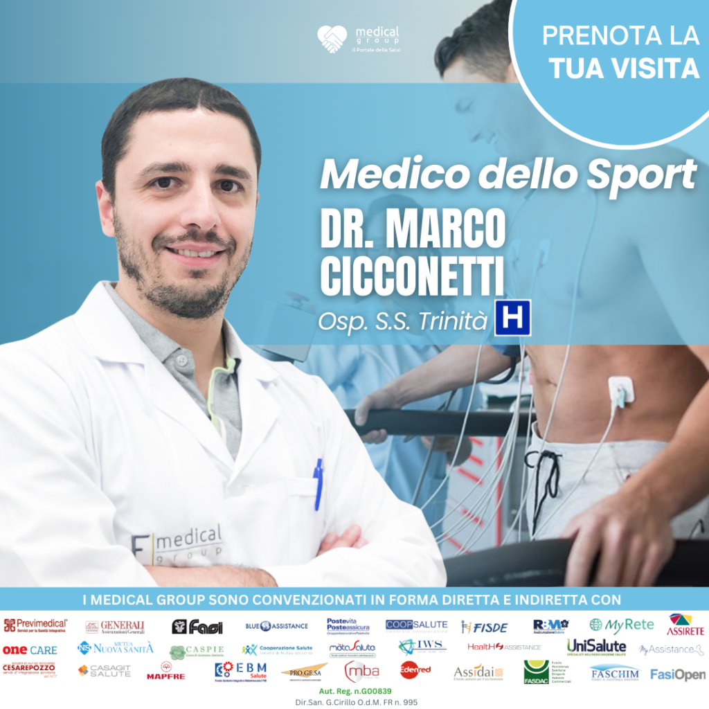 Dott. Marco Cicconetti Medico dello sport Medical Group