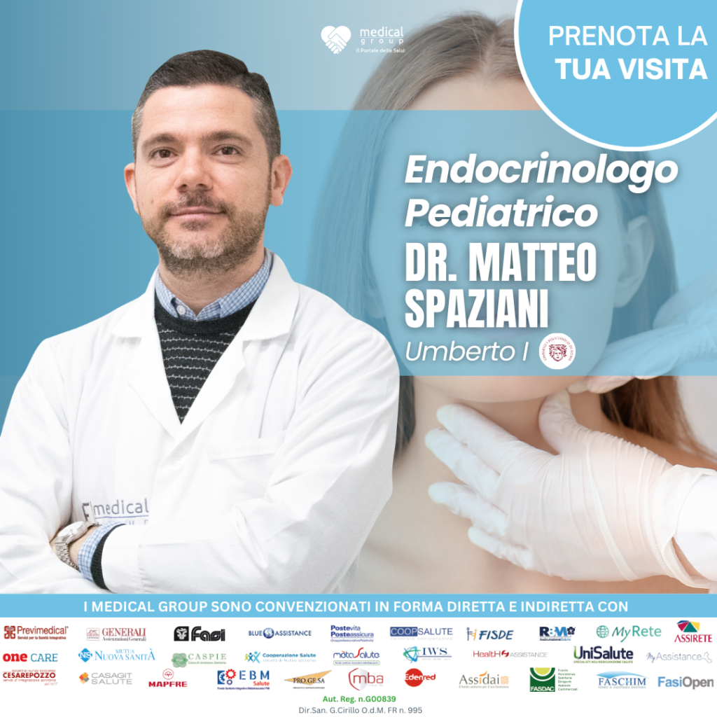 Dott. Matteo Spaziani Endocrinologo Pediatrico Medical Group