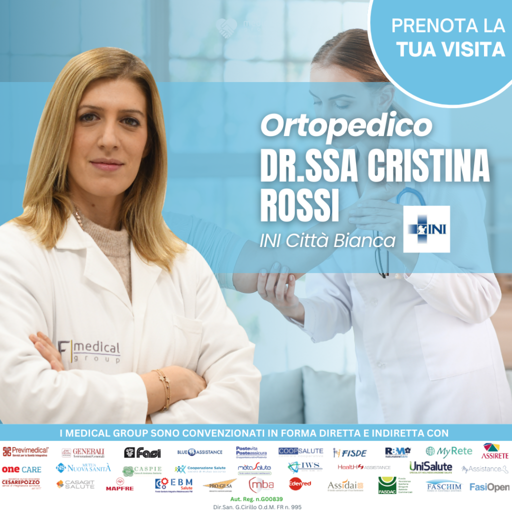 Dott.ssa Cristina Rossi Ortopedico Medical Group