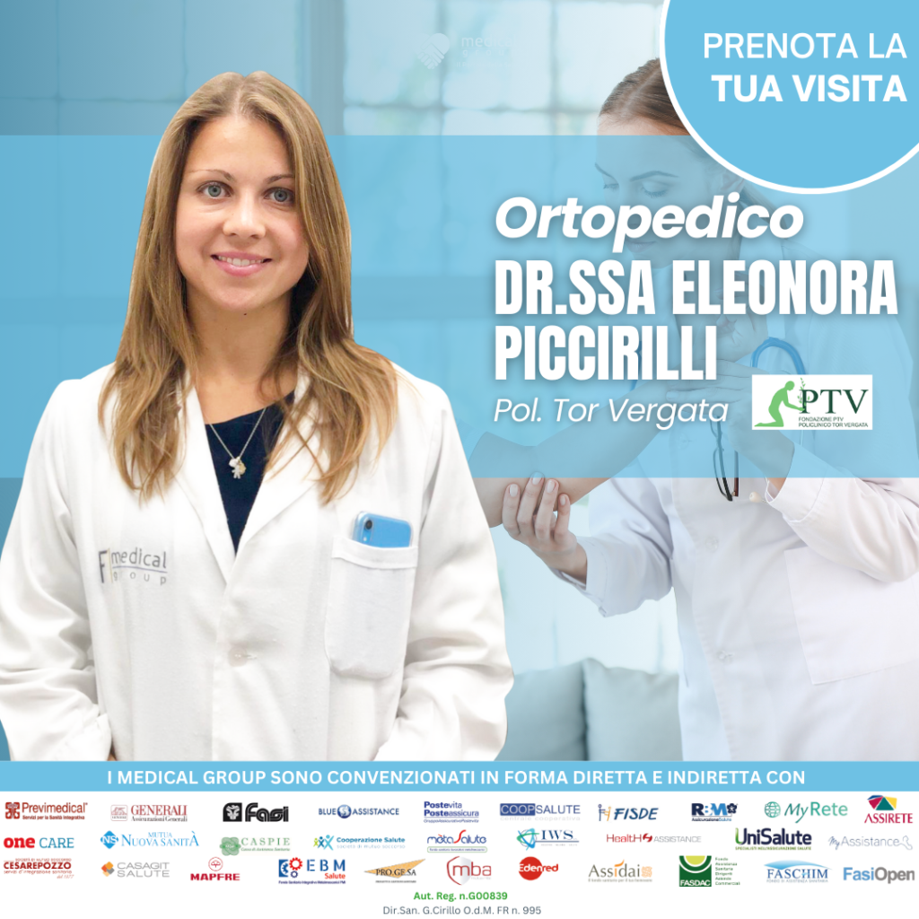 Dott.ssa Eleonora Piccirilli Ortopedico Medical Group