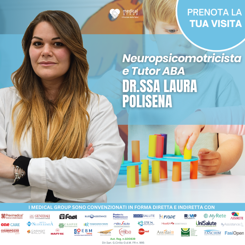 Dott.ssa Laura Polisena Neuropsicomotricista e Tutor Aba Medical Group