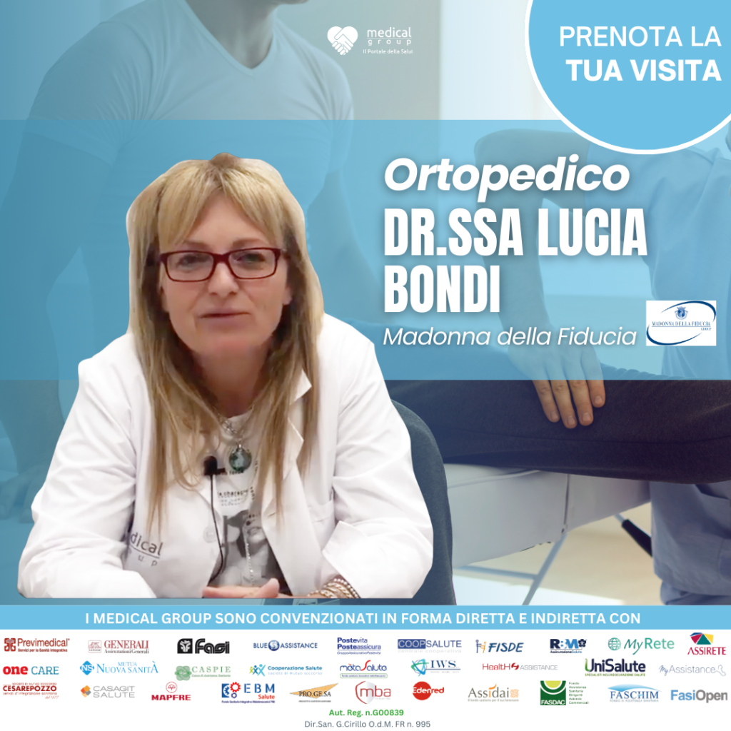 Dott.ssa Lucia Buondì Ortopedico Medical Group