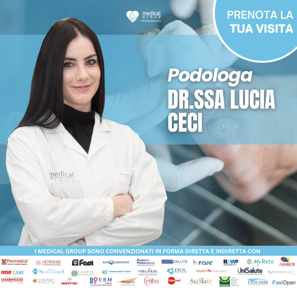 Dott.ssa Lucia Ceci Podologa Medical Group