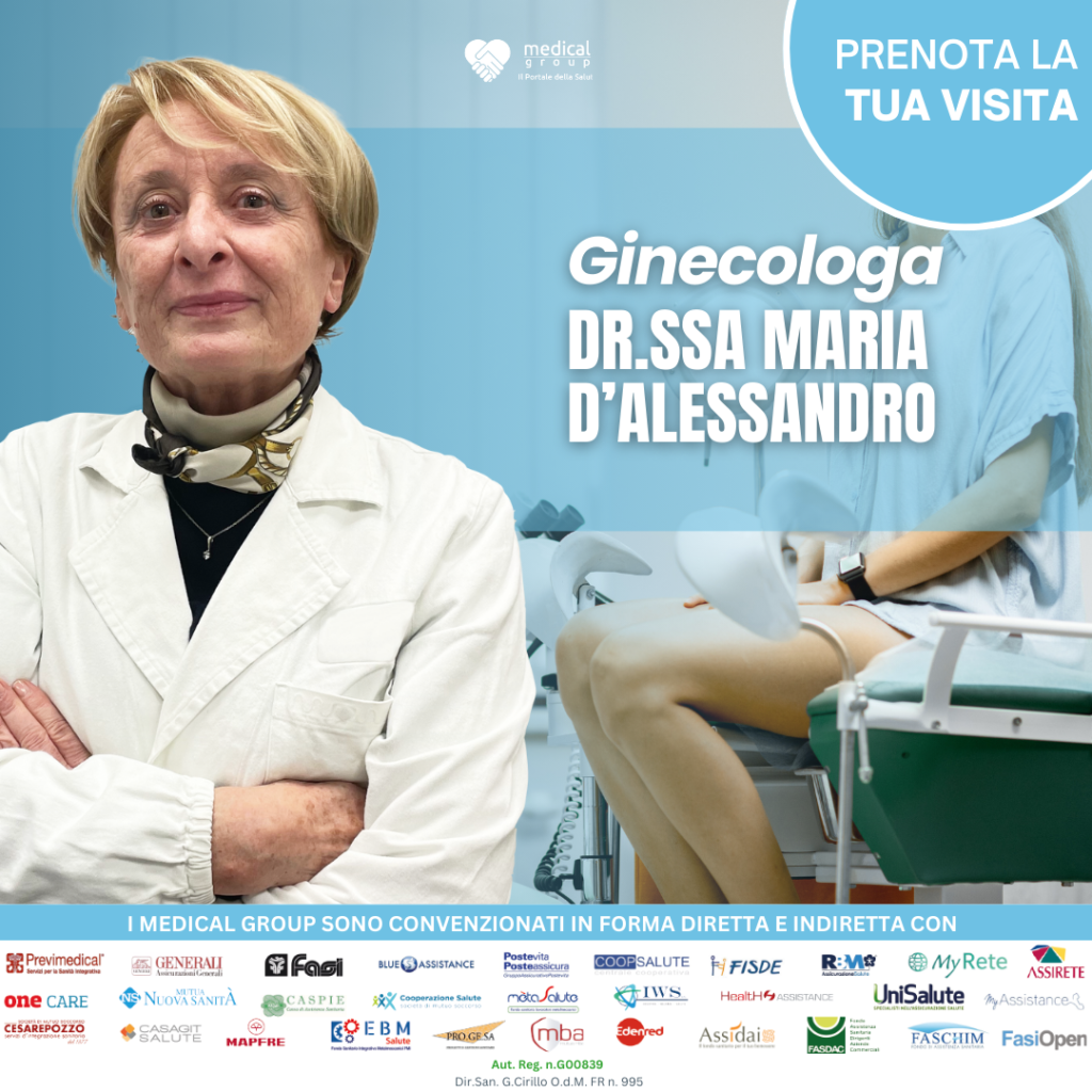 Dott.ssa Maria D'Alessandro Ginecologa Medical Group