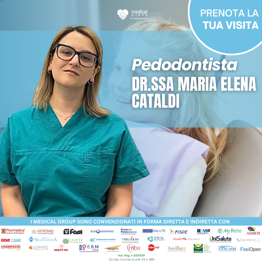 Dott.ssa Maria Elena Cataldi Pedodontista Medical Group