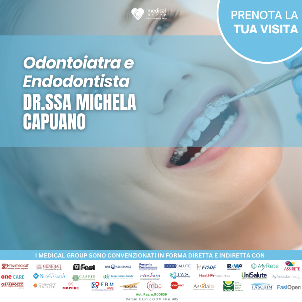 Dott.ssa Michela Capuano Odontoiatra e Endodontista Medical Group