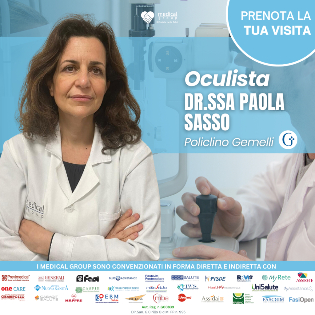 Dott.ssa Paola Sasso Oculista Medical Group
