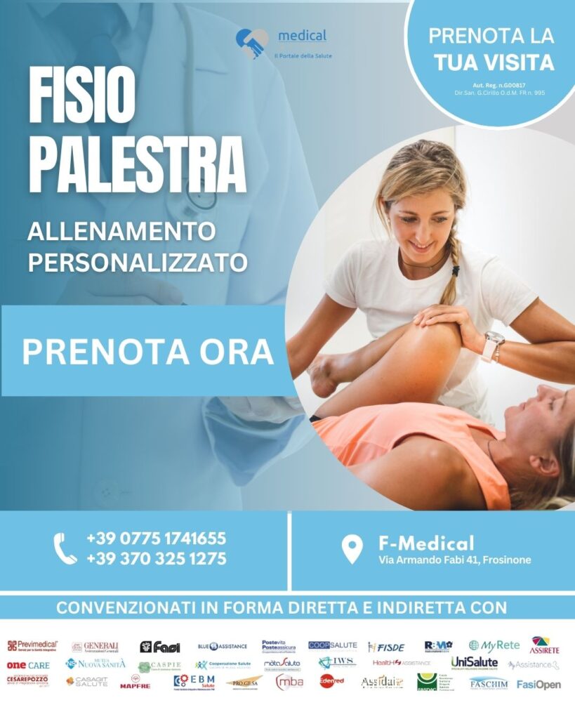 Tariffe del Mese Fisioterapia F-Medical Frosinone Fisiopalestra