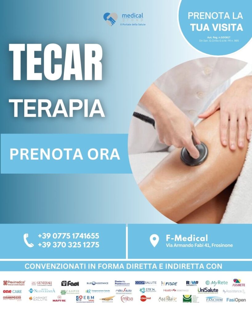 Tariffe del Mese Fisioterapia F-Medical Frosinone Tecar