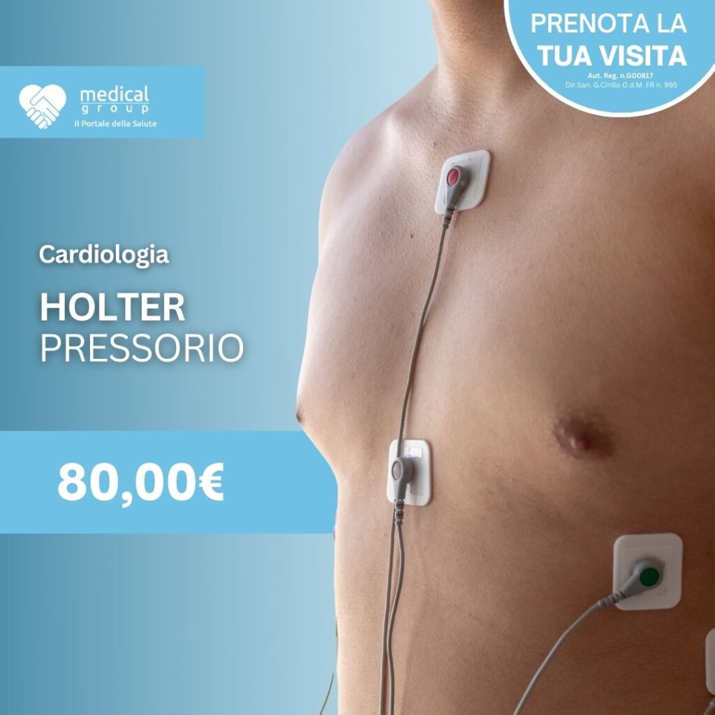 Tariffe del Mese Poliambulatorio F-Medical Frosinone HOLTER PRESSORIO