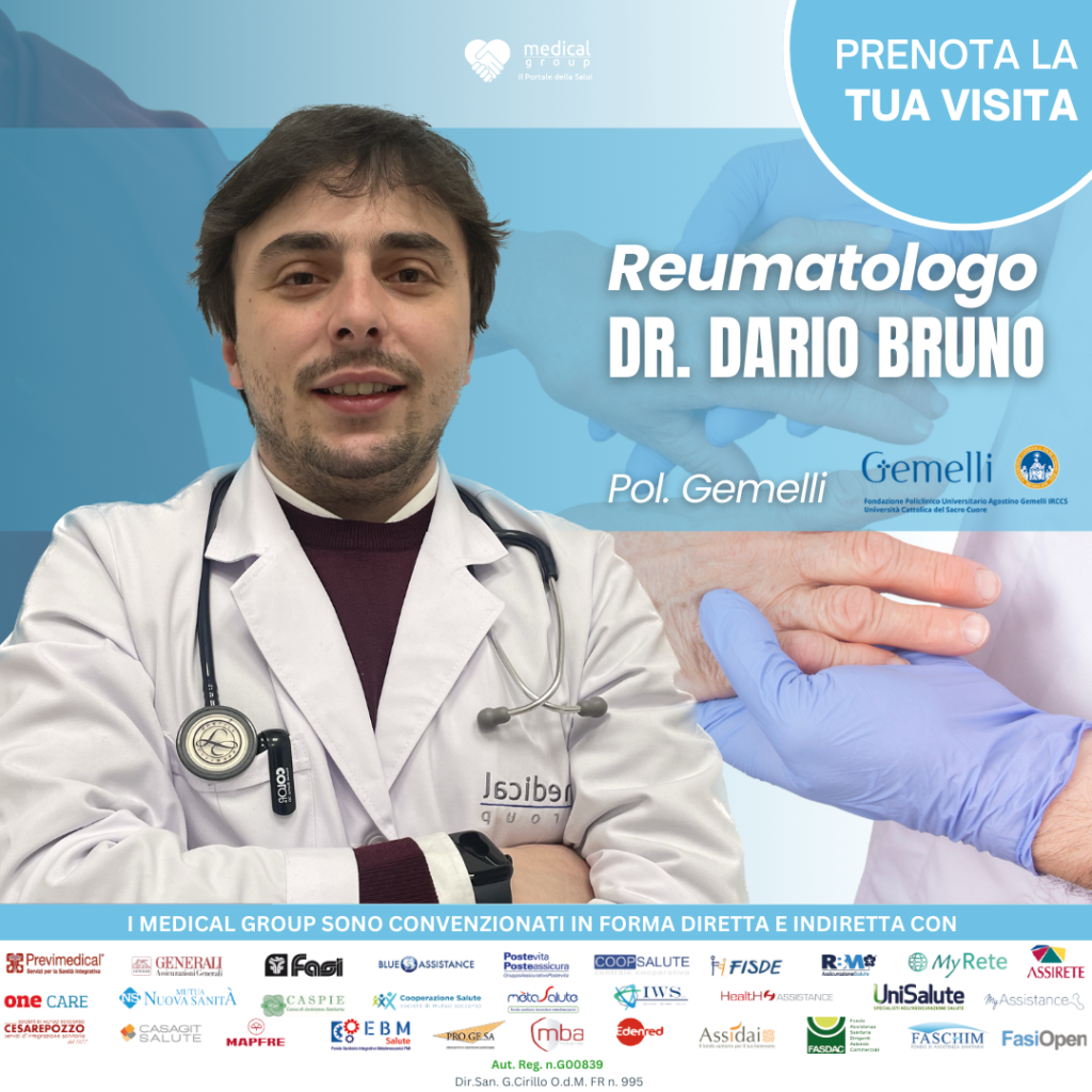 Dott. Dario Bruno Reumatologo Medical Group
