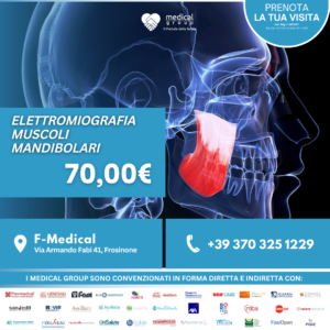 Tariffe del Mese Poliambulatorio F-Medical Frosinone ELETTROMIOGRAFIA MUSCOLI MANDIBOLARI