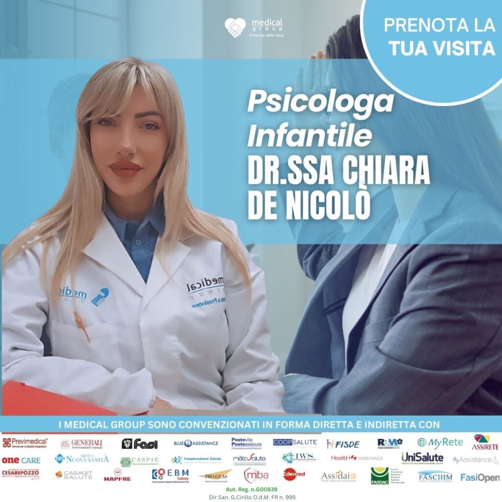 Dr.ssa Chiara De Nicolò Psicologa Infantile Medical Group