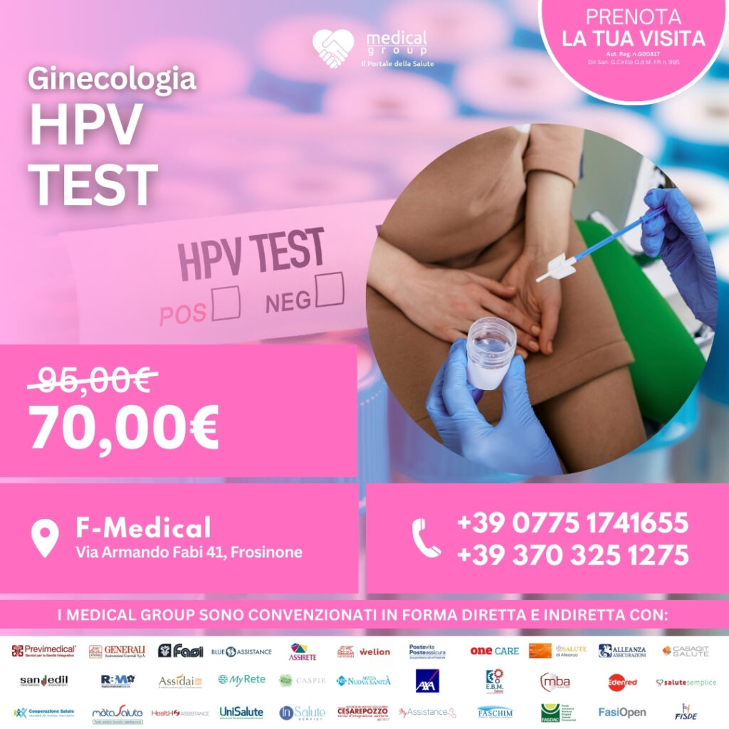 F-MEDICAL PROMO DONNE QUADRATE - HPV TEST