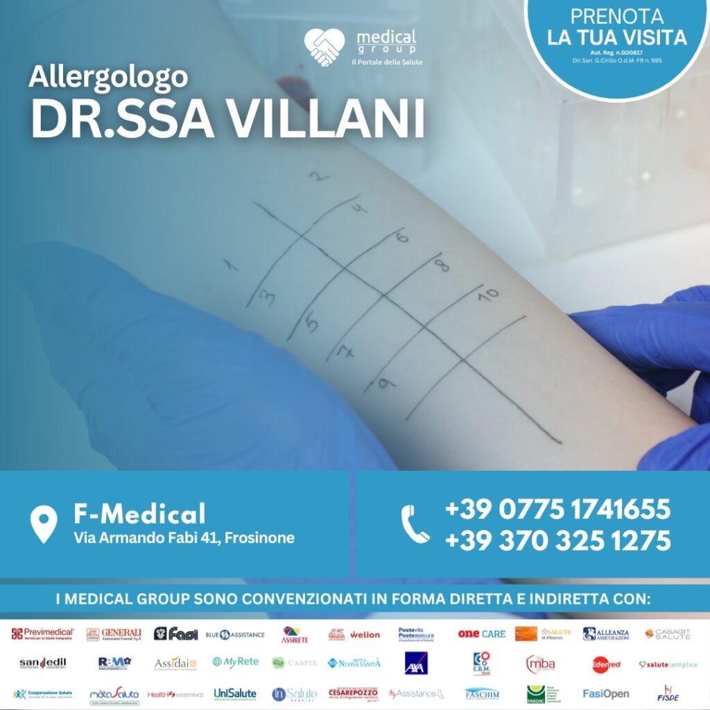 F-MEDICAL SCHEDA FRANCESCA VILLANI ALLERGOLOGO generica 1