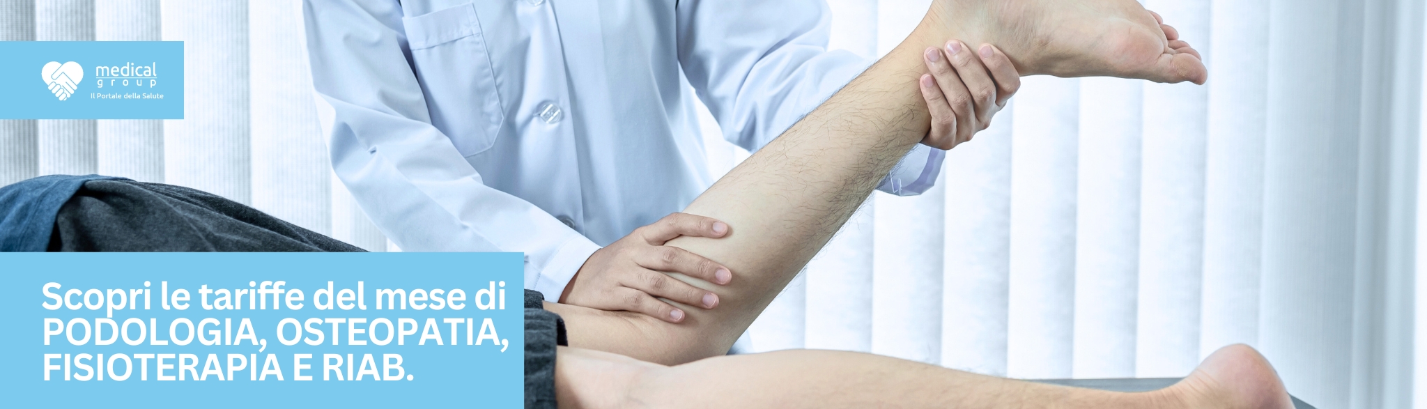 F-Medical Copertine Promo Pediatria - Scopri le tariffe del mese DI PODOLOGIA, OSTEOPATIA, FISIOTERAPIA E RIABILITAZIONE