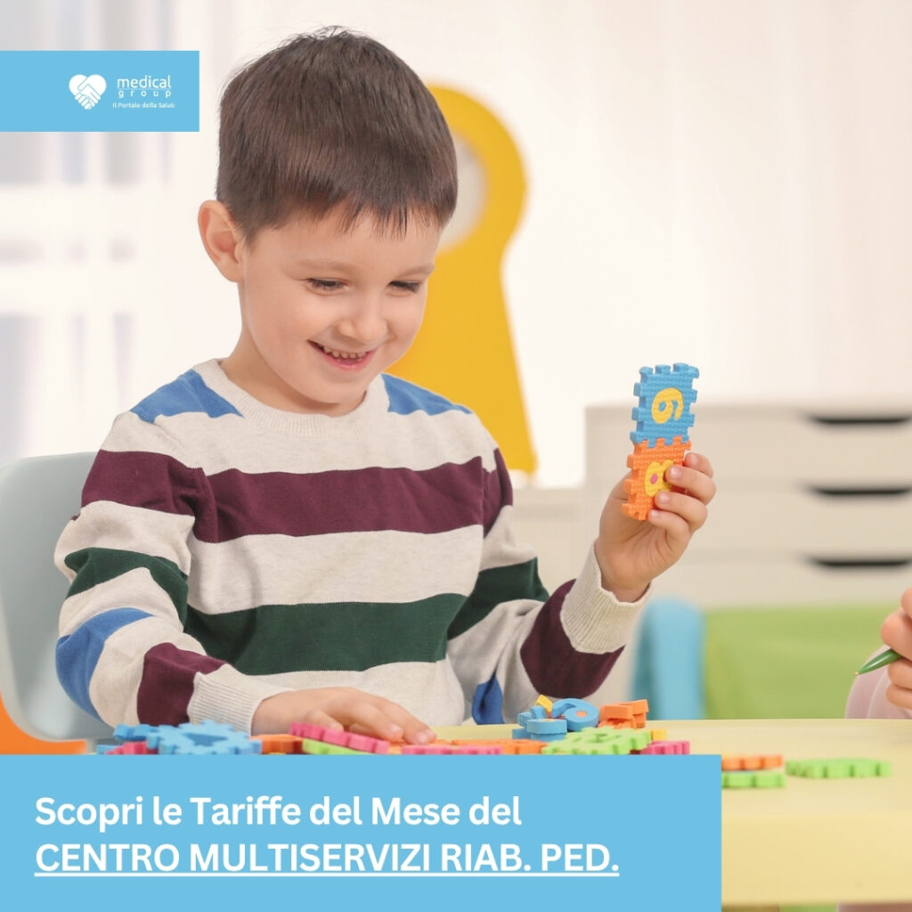 Tariffe del Mese Centro Multiservizi Riabilitativo Pediatrico F-Medical Group Frosinone