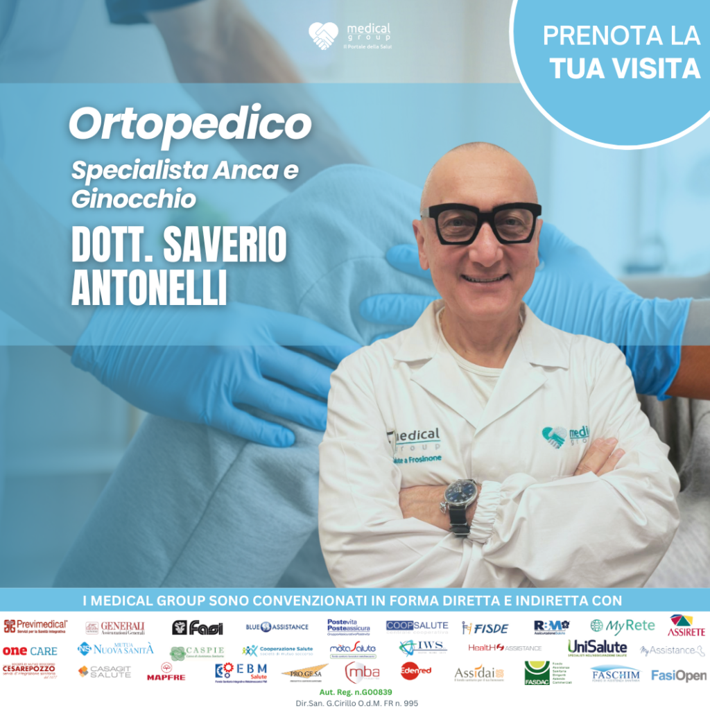 Dott. Saverio Antonelli Ortopedico Specialista in Anca e Ginocchio Medical Group