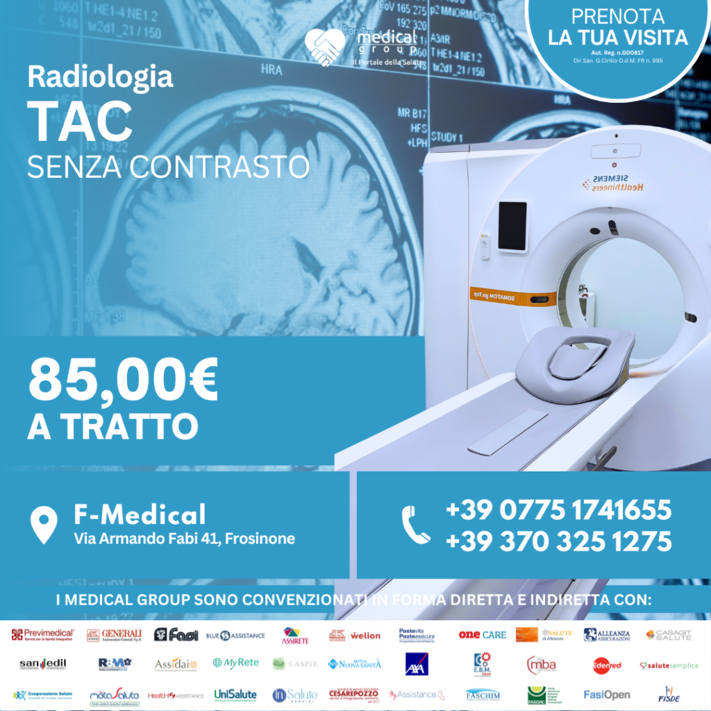 F-MEDICAL PROMO TAC SENZA CONTRASTO TRATTO 85€