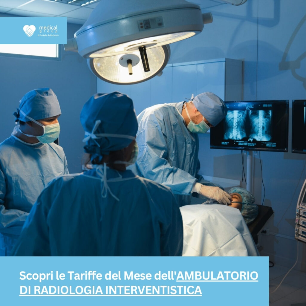 Tariffe del Mese Poliambulatorio Radiologia interventistica