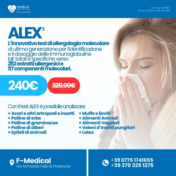 F-MEDICAL PROMO PACCHETTI ANALISI - Alex