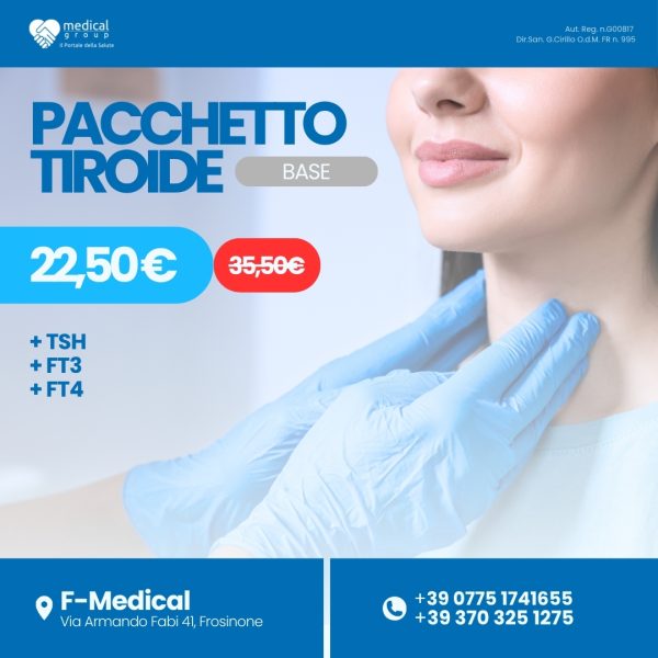 F-MEDICAL PROMO PACCHETTI ANALISI - Pacchetto Tiroide Base